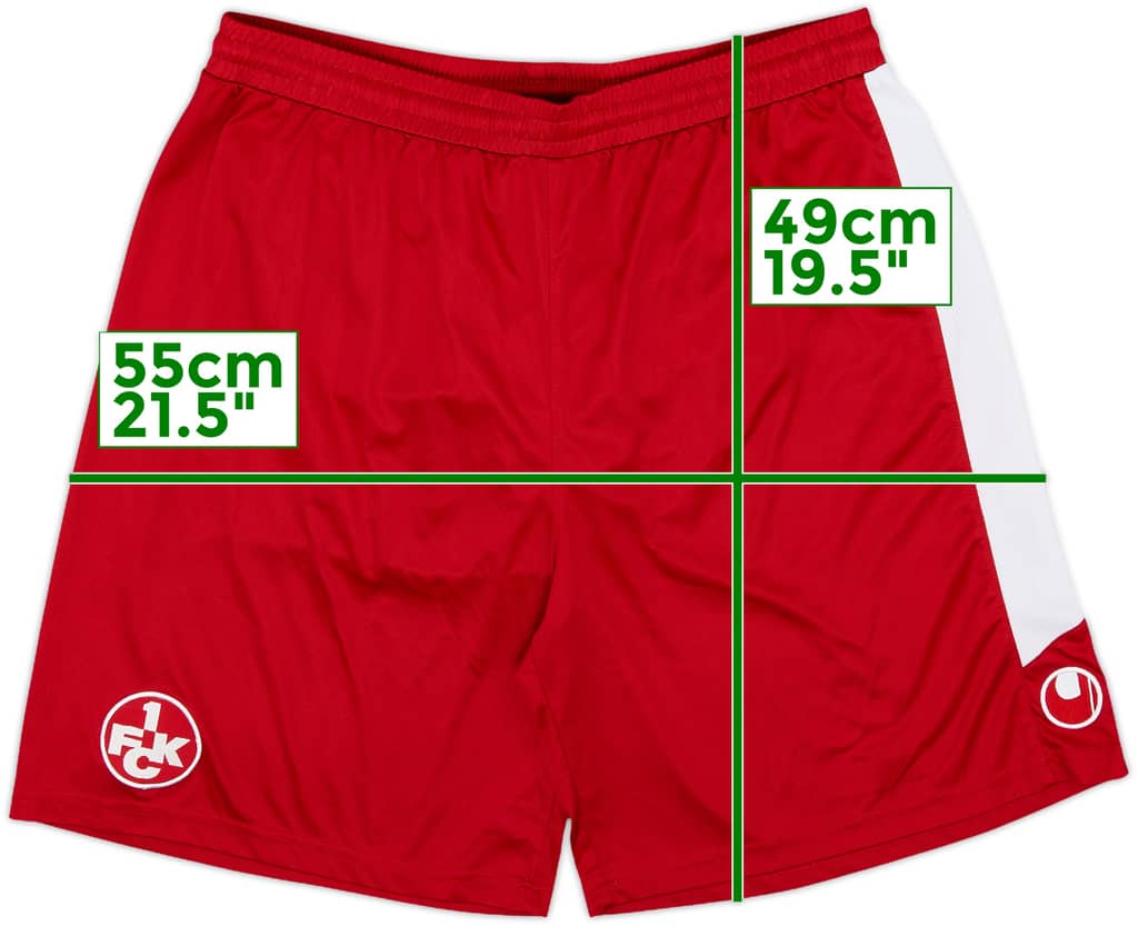 2012-13 Kaiserslautern Home Shorts - 9/10 - (M)