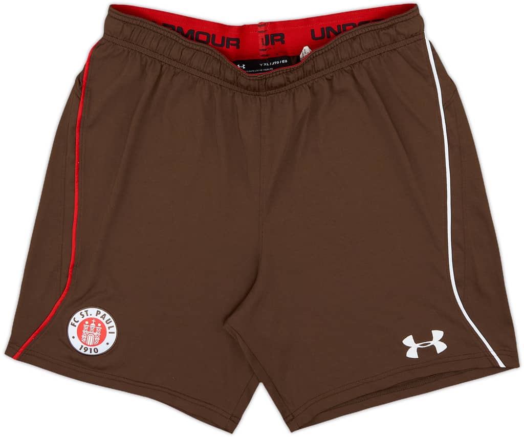 2018-19 St Pauli Home Shorts - 9/10 - (XL.Boys)