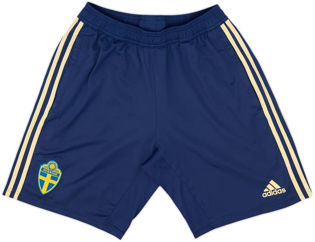 2018-20 Sweden adidas Training Shorts - 9/10 - (M)