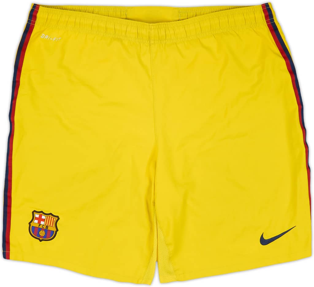 2012-13 Barcelona Away Shorts - 6/10 - (L)