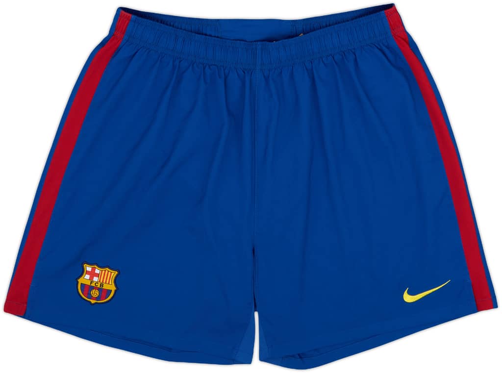 2009-10 Barcelona Home Shorts - 9/10 - (XL)