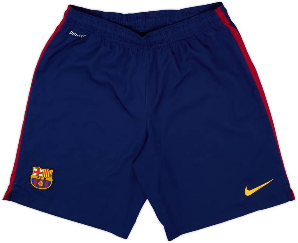 2014-15 Barcelona Home Shorts - 9/10 - (M)