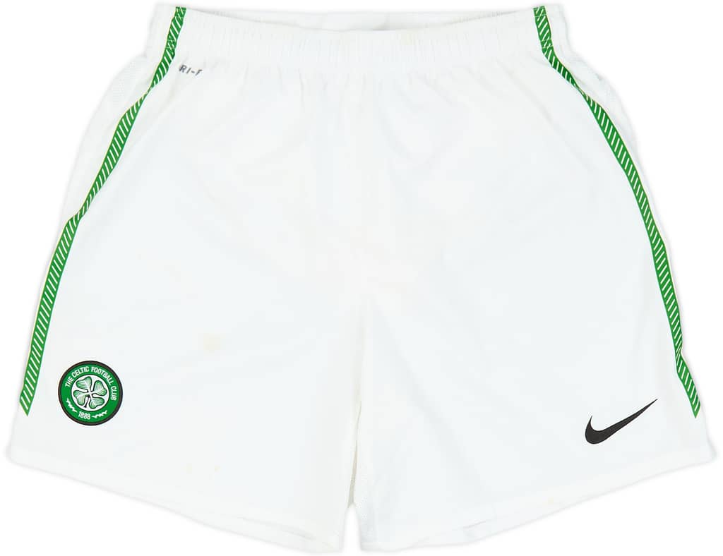 2010-11 Celtic Home Shorts - 8/10 - (S)