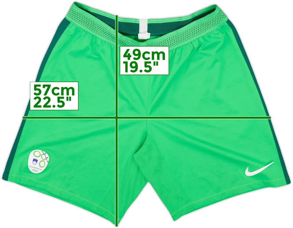 2016-17 Slovenia Player Issue Away Shorts - 6/10 - (XL)