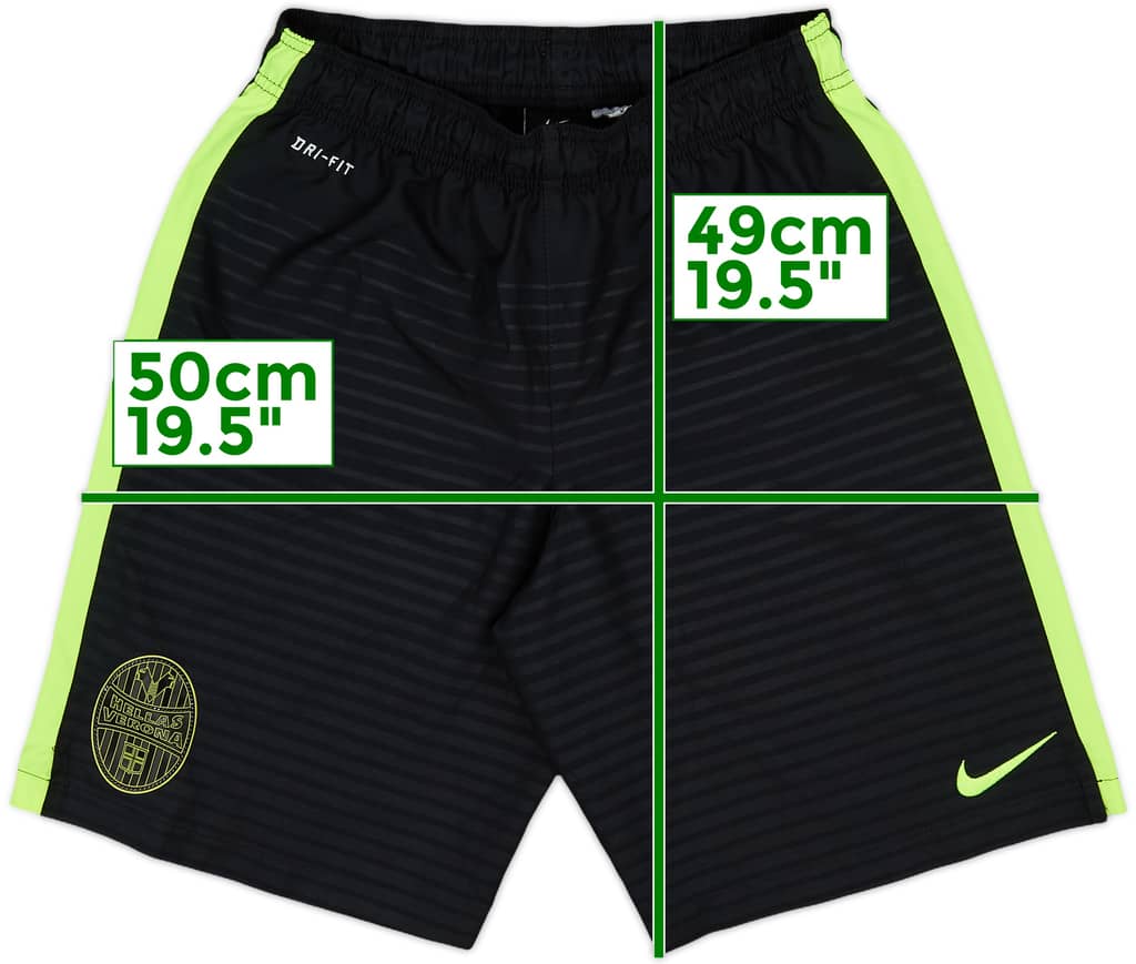 2015-16 Hellas Verona Away Shorts - 9/10 - (S)