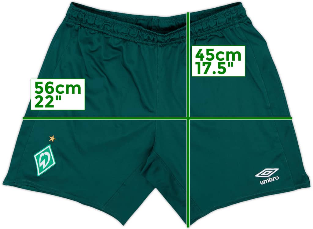 2019-20 Werder Bremen Away Shorts - 9/10 - (L)