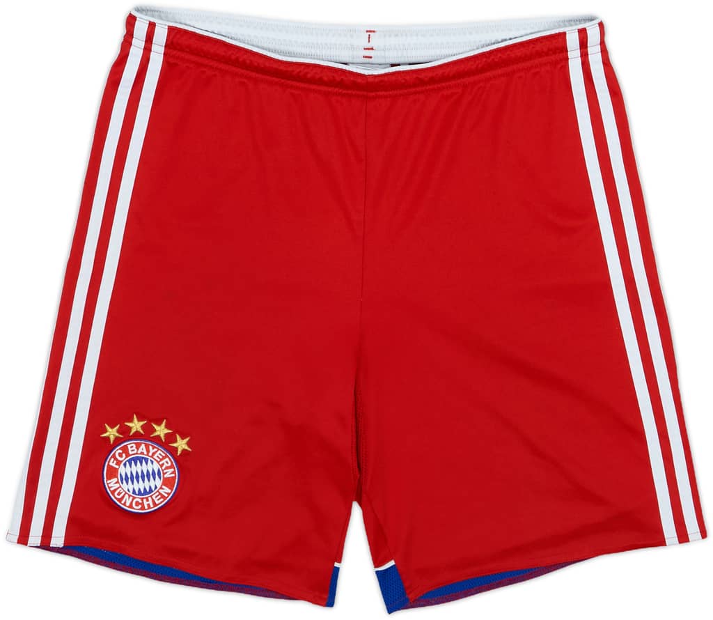 2014-15 Bayern Munich Home Shorts - 5/10 - (XL.Boys)