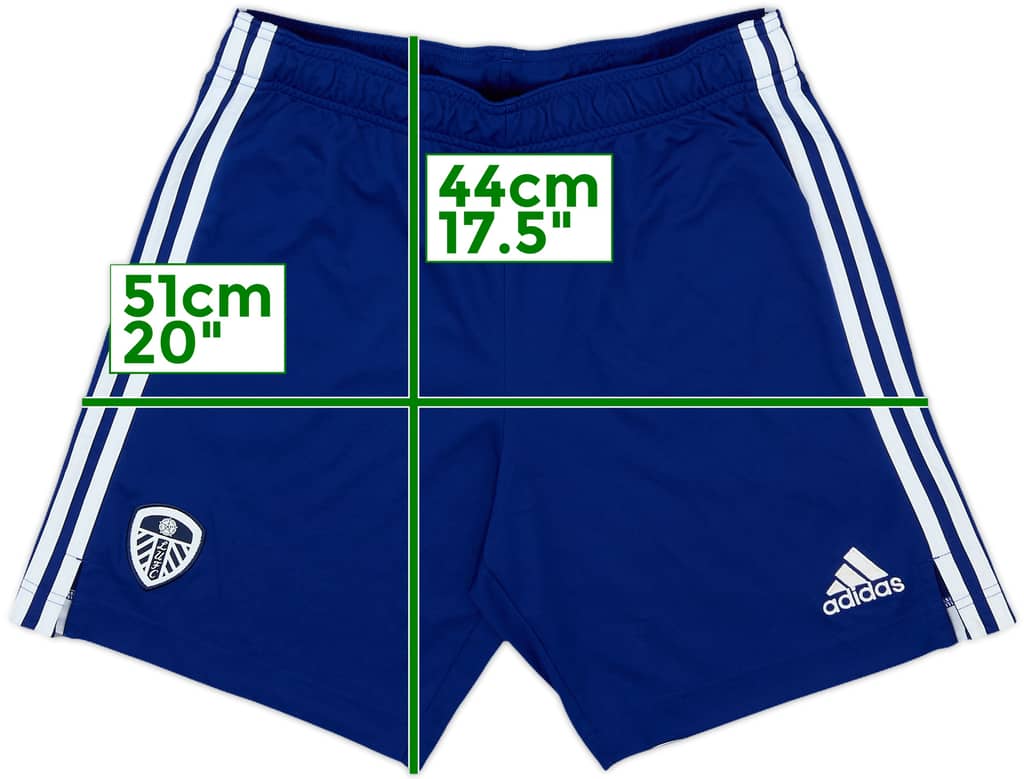 2021-22 Leeds United Away Shorts - 9/10 - (S)