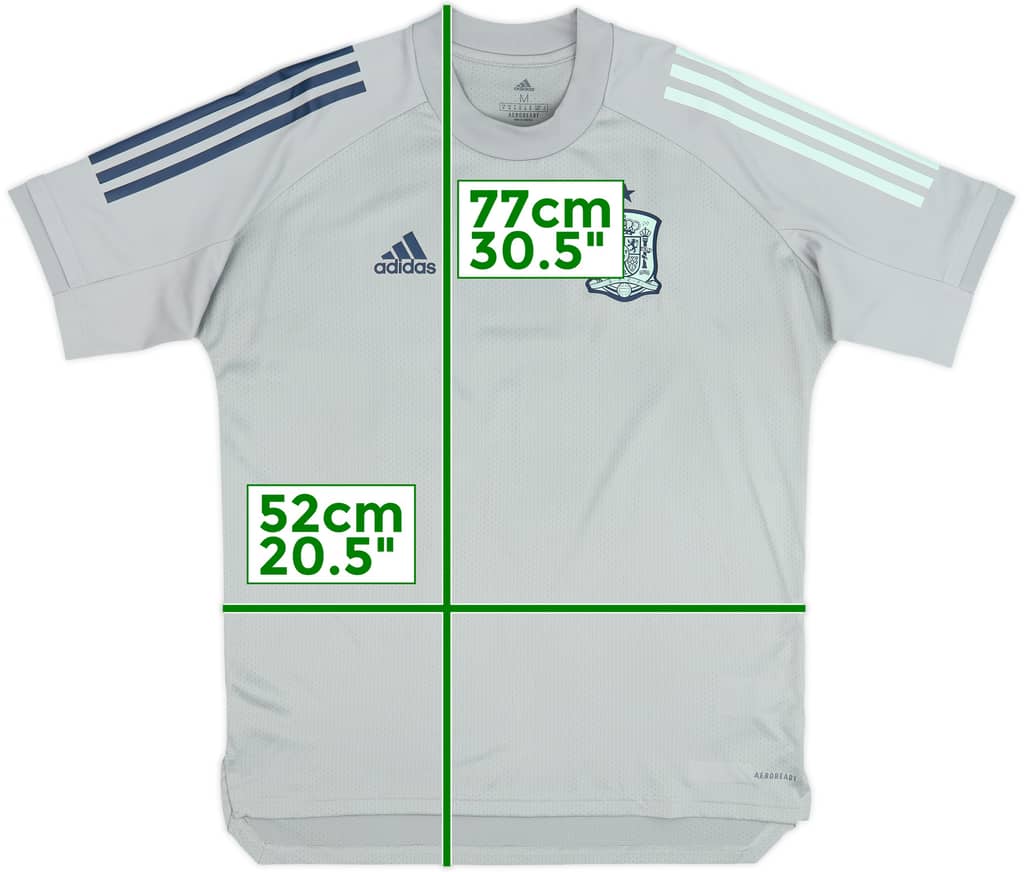 2019-20 Spain adidas Training Shirt - 10/10 - (M)