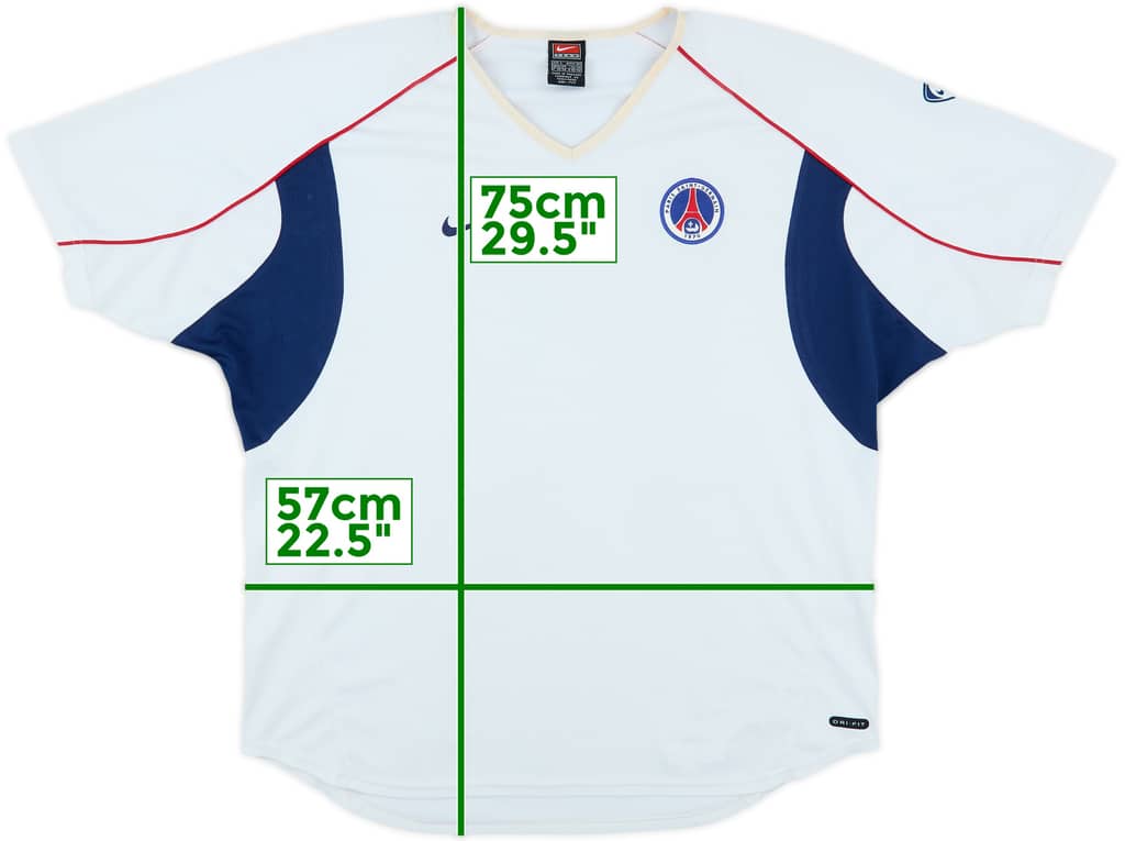 2003-04 Paris Saint-Germain Nike Training Shirt - 7/10 - (L)