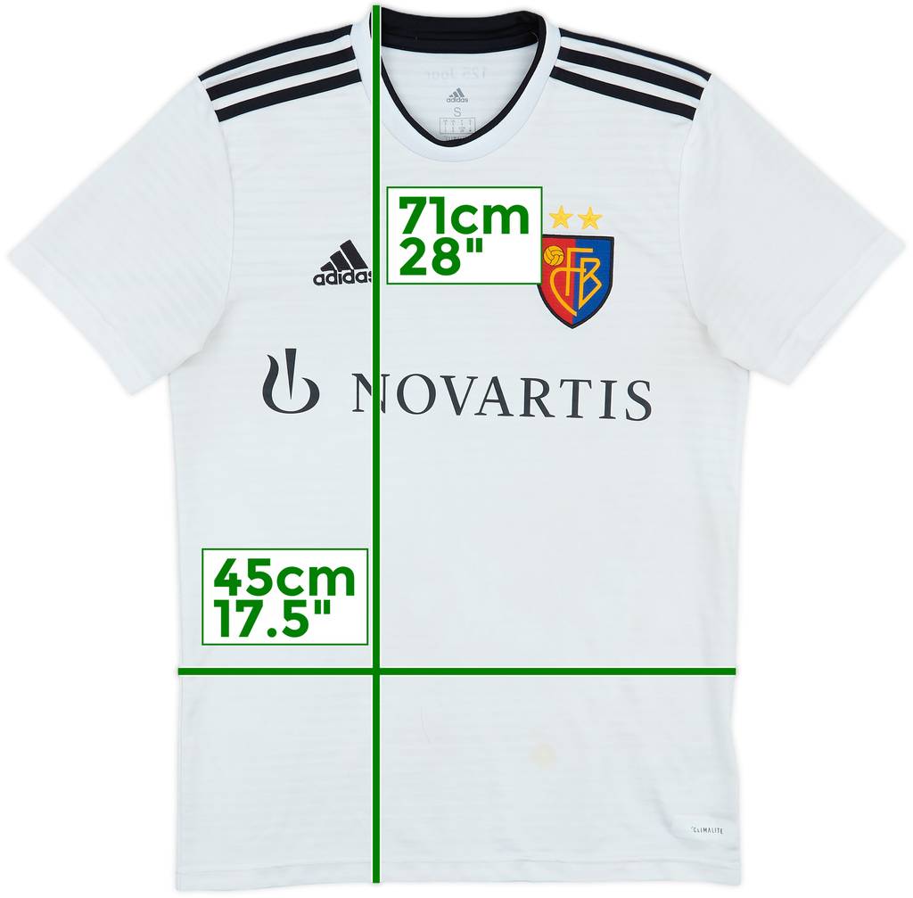 2018-19 FC Basel Away Shirt - 5/10 - (S)