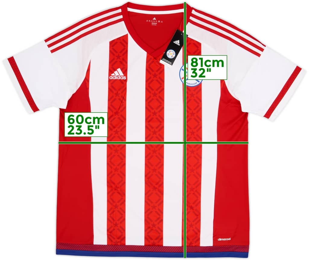 2015 Paraguay Copa America Home Shirt (XL)