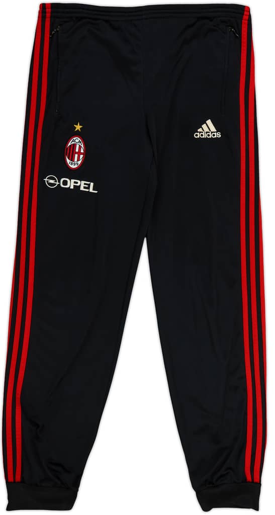 2004-05 AC Milan adidas Track Pants/Bottoms - 8/10 - (XL.Boys)