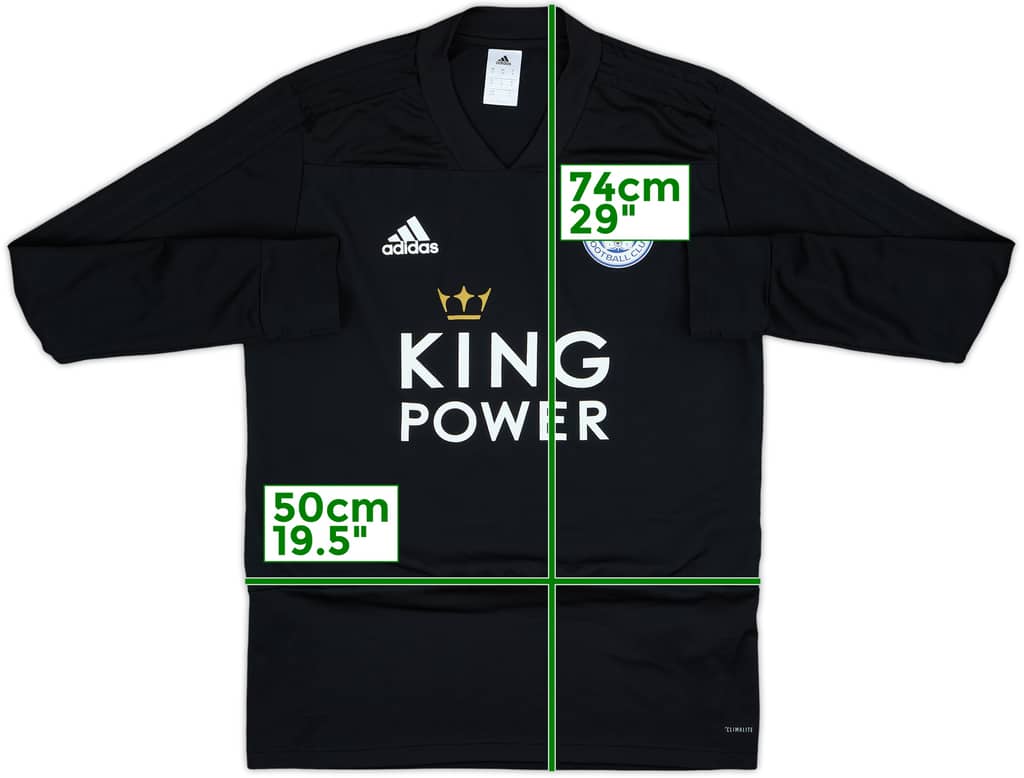 2018-19 Leicester adidas Sweat Top - 8/10 - (M)