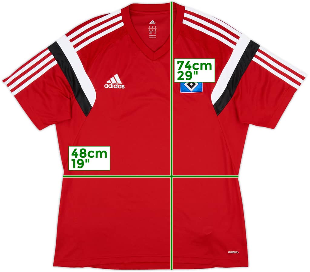 2014-15 Hamburg adidas Training Shirt - 8/10 - (XL)