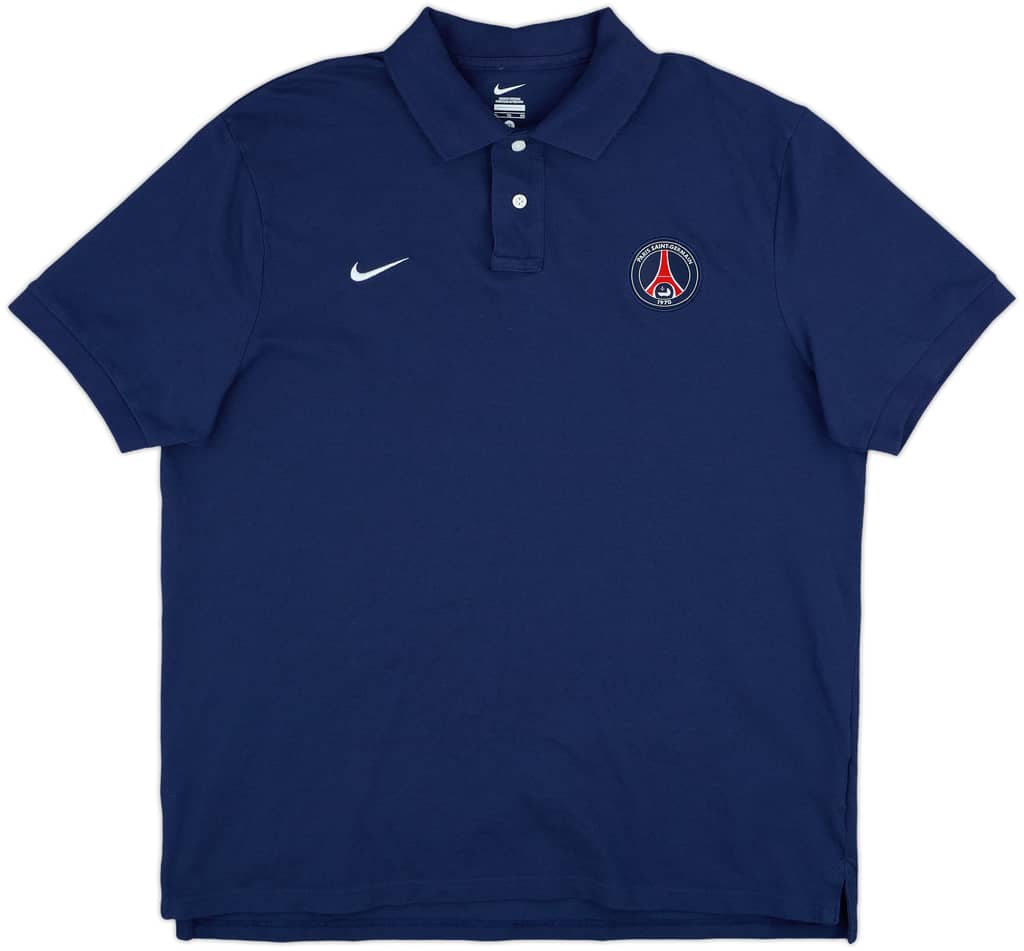 2013-14 Paris Saint-Germain Nike Polo Shirt - 9/10 - (XL)