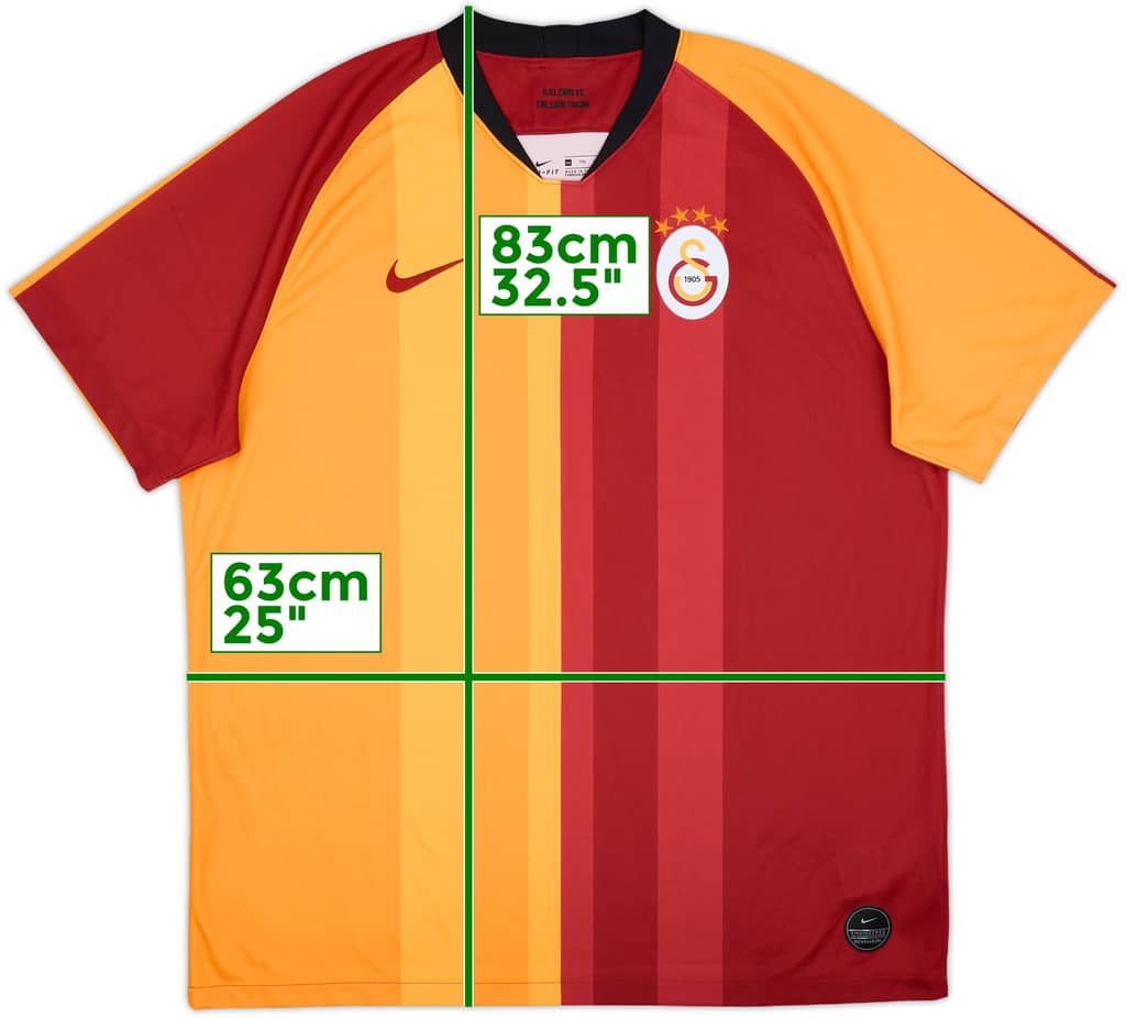 2019-20 Galatasaray Home Shirt - 10/10 - (XXL)