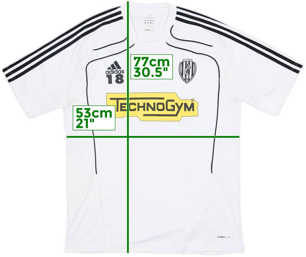 2010-11 Cesena adidas Player Issue Training Shirt #18 - 7/10 - (L)