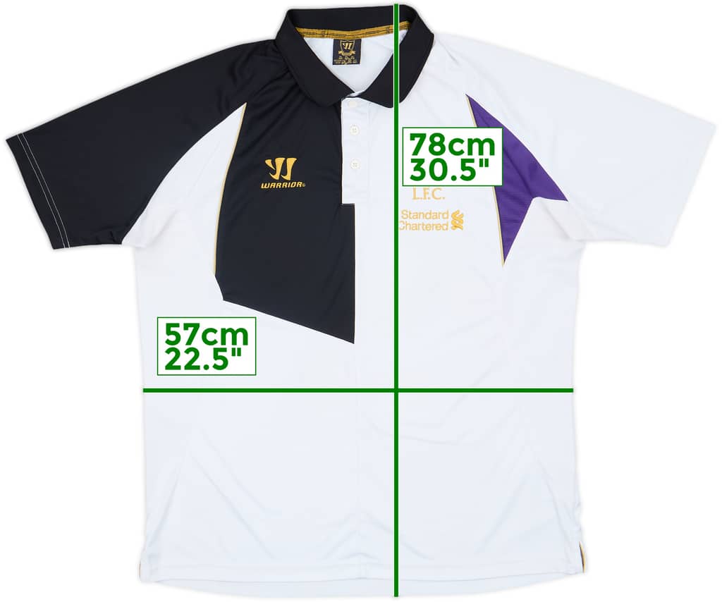 2013-14 Liverpool Warrior Polo Shirt - 6/10 - (XL)