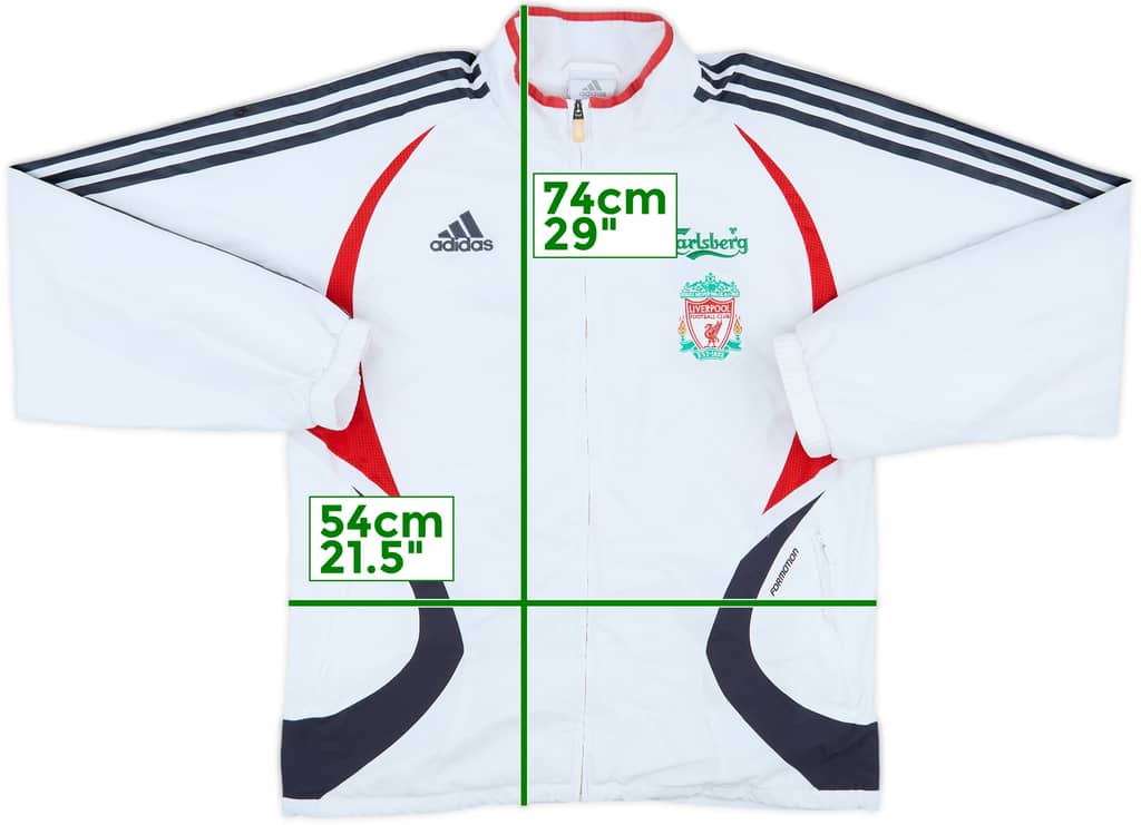 2006-07 Liverpool adidas Track Jacket - 7/10 - (M)