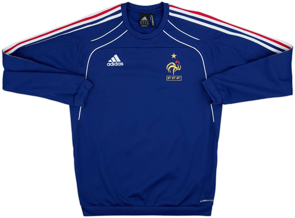 2009-10 France adidas Sweat Top - 8/10 - (M/L)
