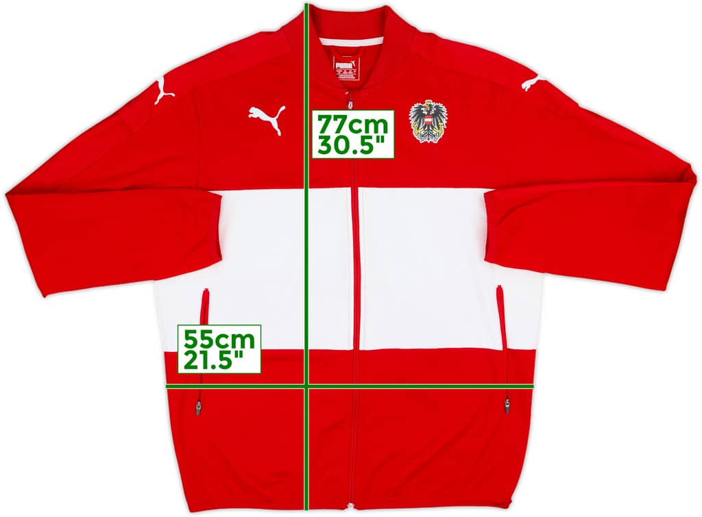 2016-17 Austria Puma Track Jacket - 7/10 - (L)