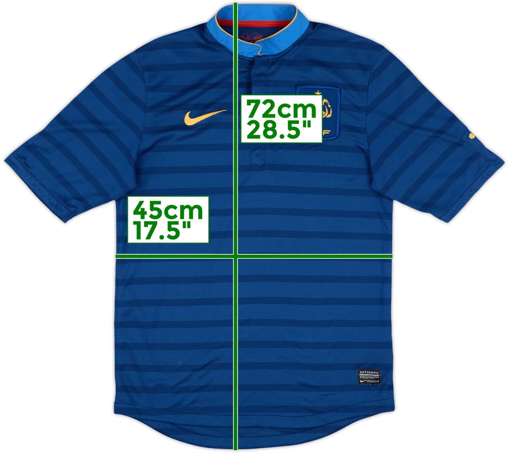 2012-13 France Home Shirt - 8/10 - (S)