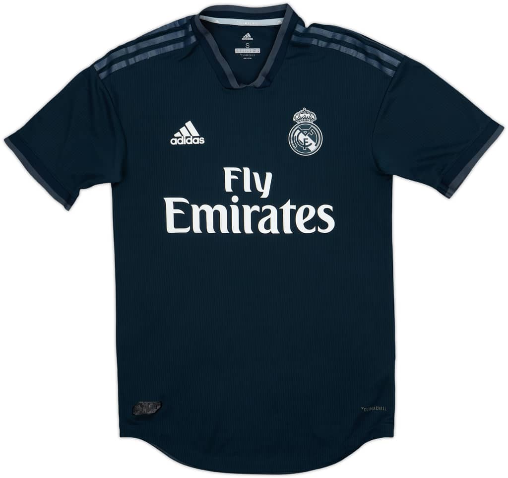 2018-19 Real Madrid Authentic Away Shirt - 8/10 - (S)