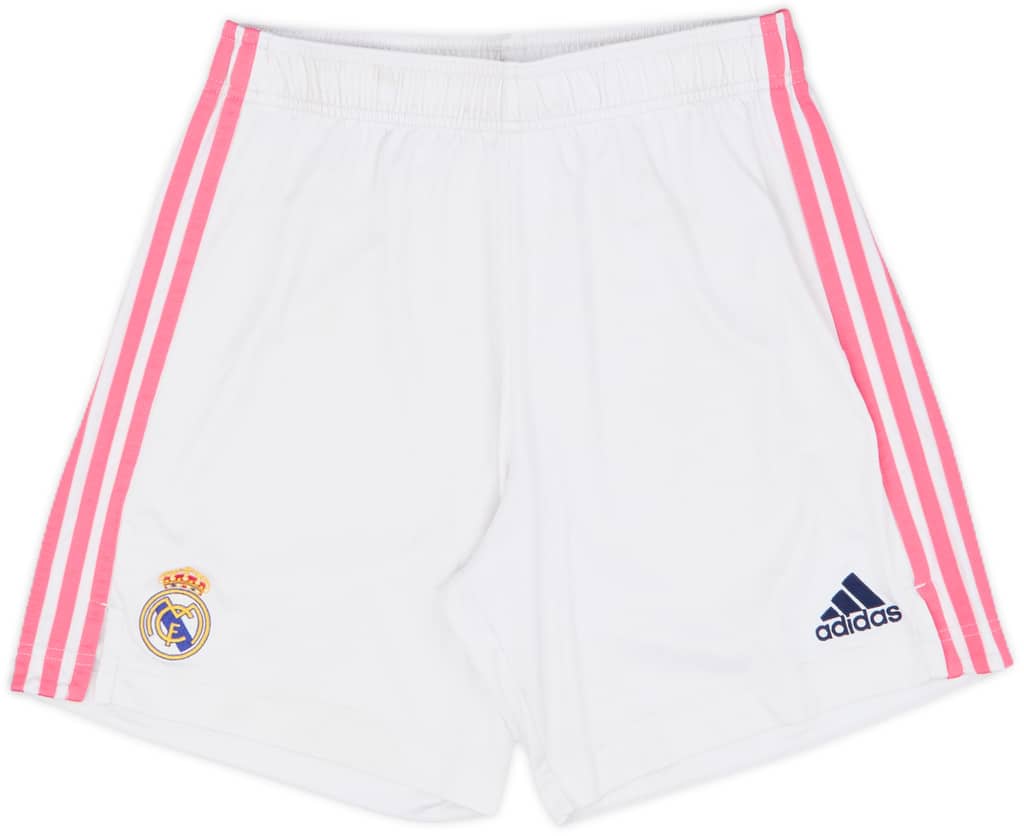 2020-21 Real Madrid Home Shorts - 4/10 - (M)