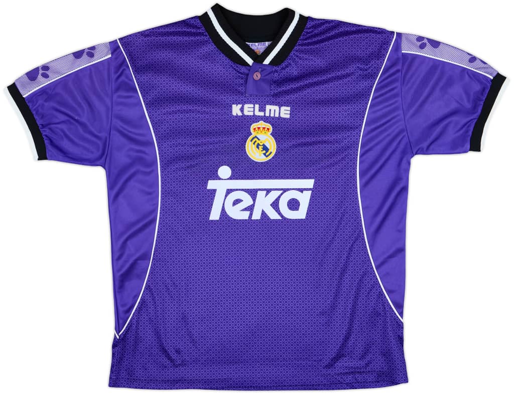 1997-98 Real Madrid Away Shirt - 9/10 - (L)