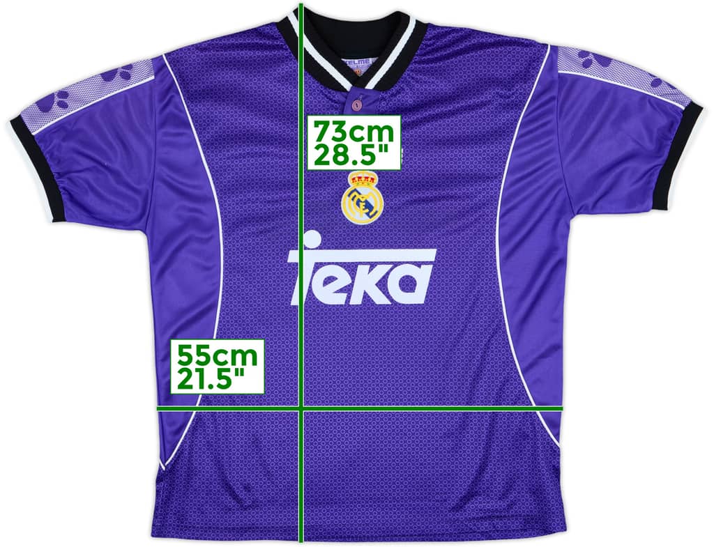1997-98 Real Madrid Away Shirt - 9/10 - (L)