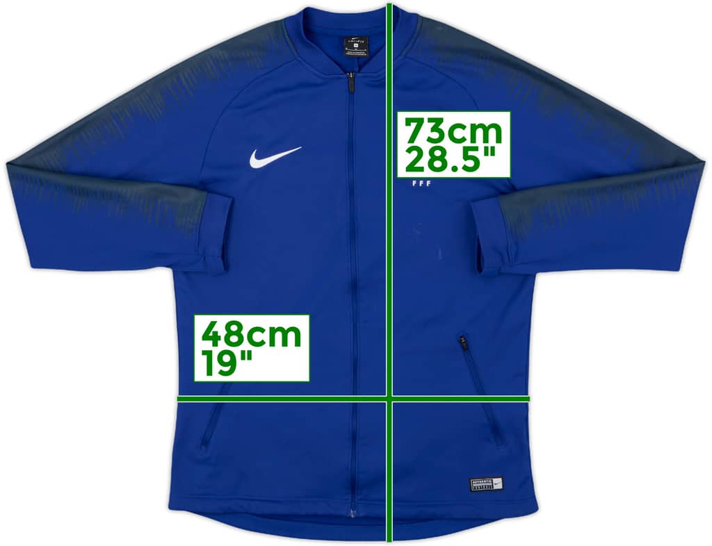2018-19 France Nike Track Jacket - 7/10 - (M)