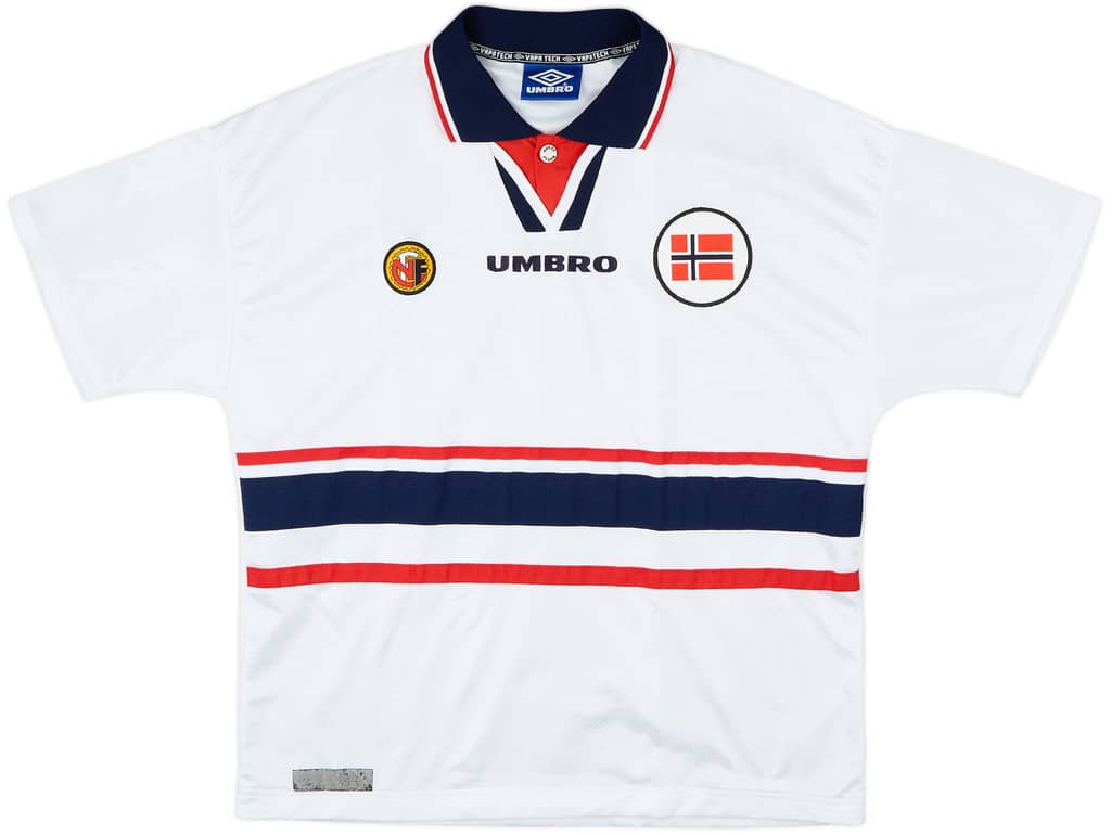 1998-00 Norway Away Shirt - 9/10 - (L)