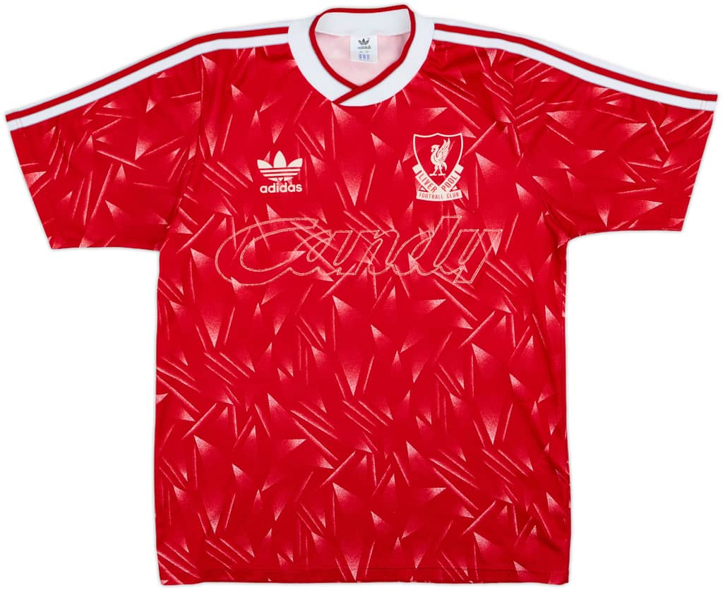 1989-91 Liverpool Home Shirt - 4/10 - (S/M)