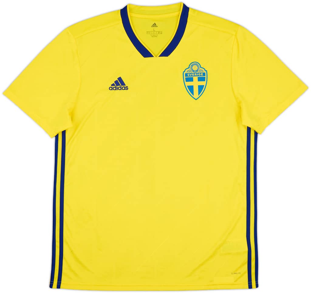2018-20 Sweden Home Shirt - 8/10 - (L)