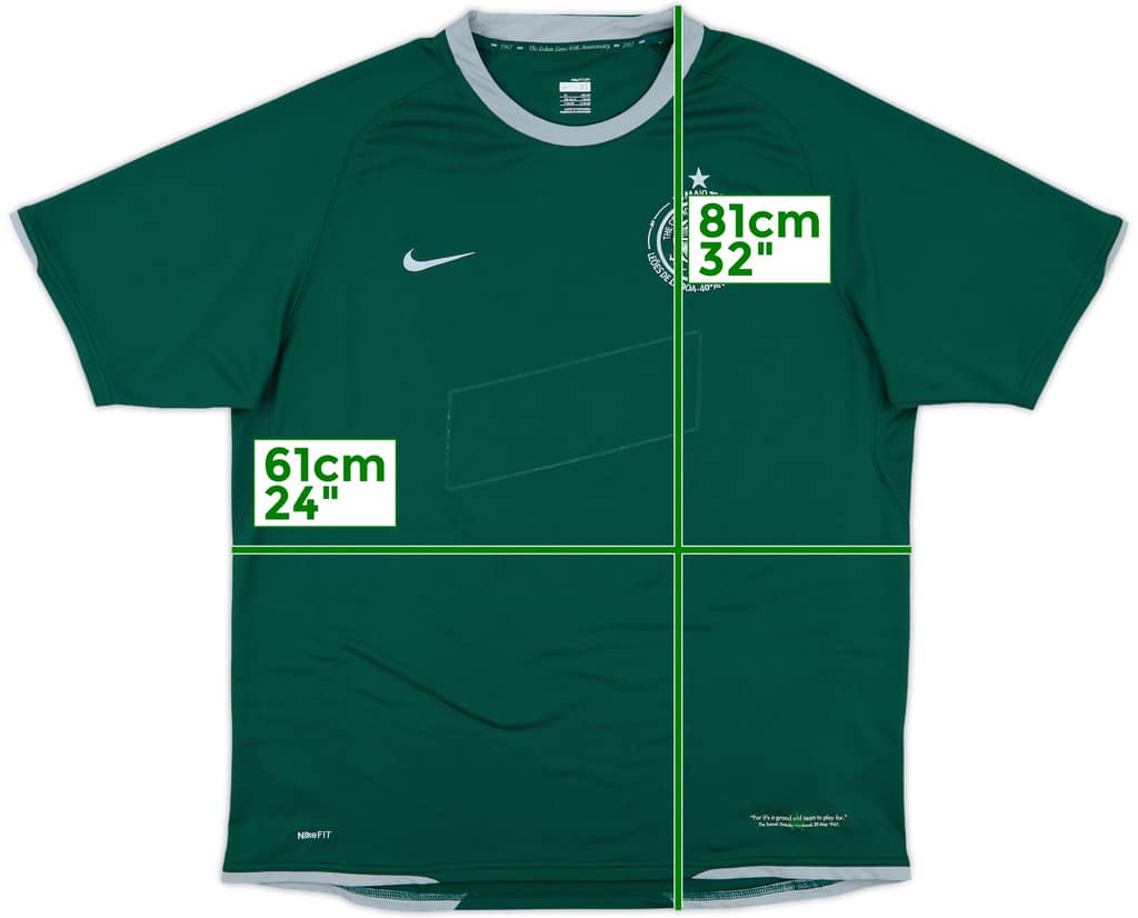 2007-08 Celtic Away Shirt - 4/10 - (XL)