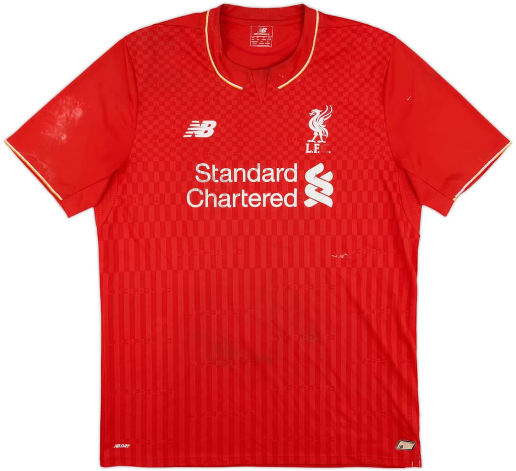 2015-16 Liverpool Home Shirt - 4/10 - (XL)