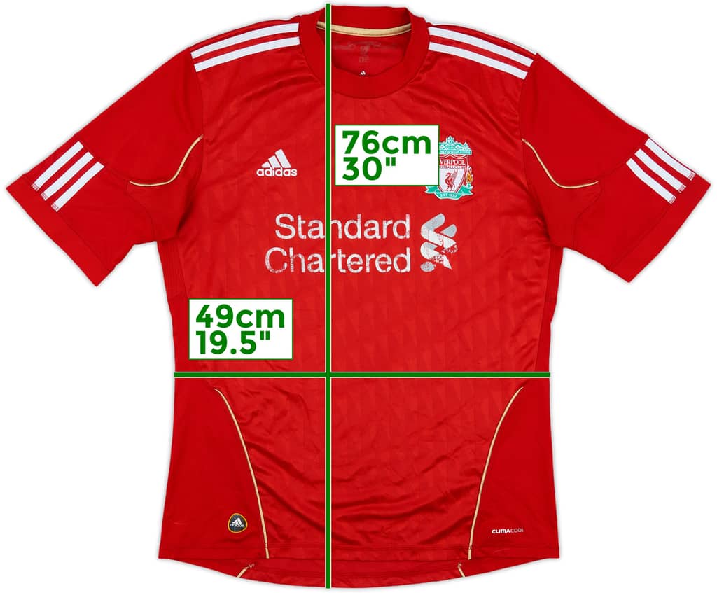2010-12 Liverpool Home Shirt - 5/10 - (M)