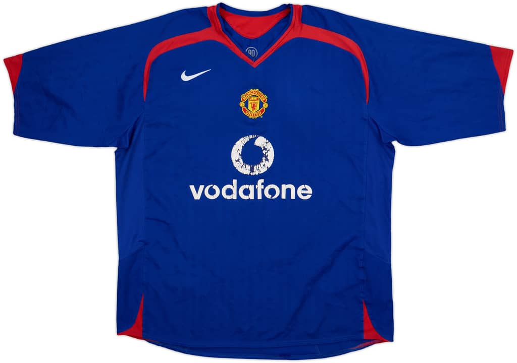 2005-06 Manchester United Away Shirt - 4/10 - (XL)
