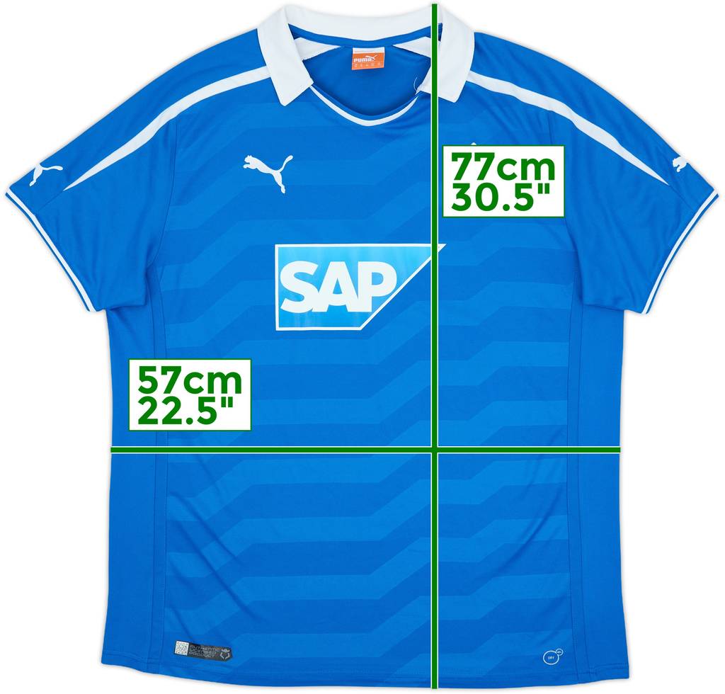 2013-14 TSG Hoffenheim Home Shirt - 9/10 - (XL)