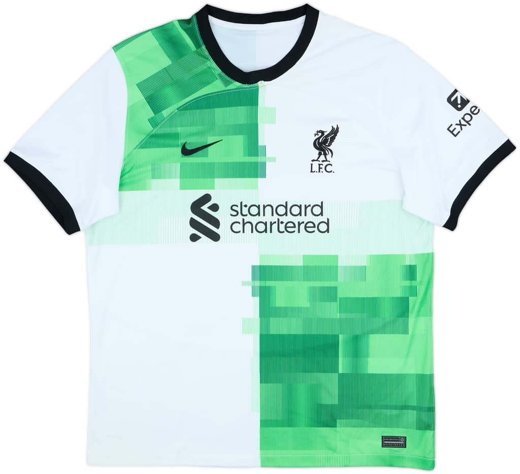 2023-24 Liverpool Away Shirt - 3/10 - (XL)