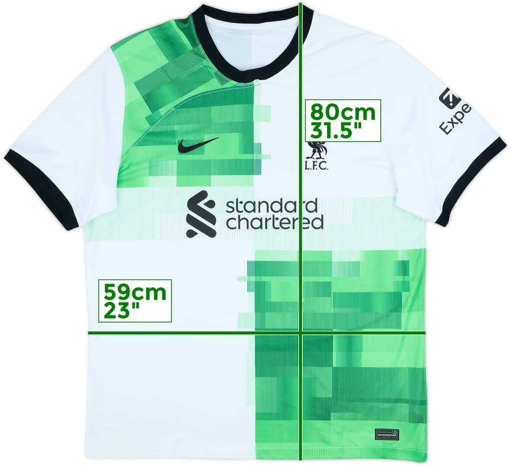 2023-24 Liverpool Away Shirt - 3/10 - (XL)