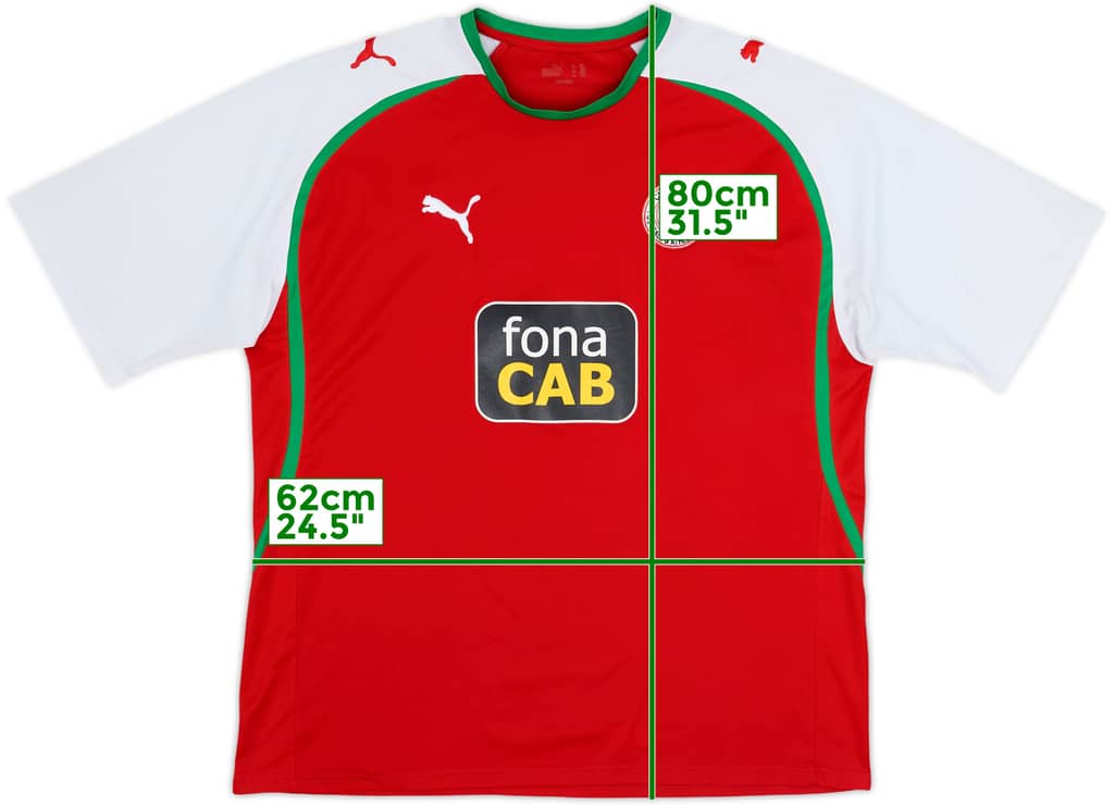 2010-12 Cliftonville Home Shirt - 7/10 - (XL)