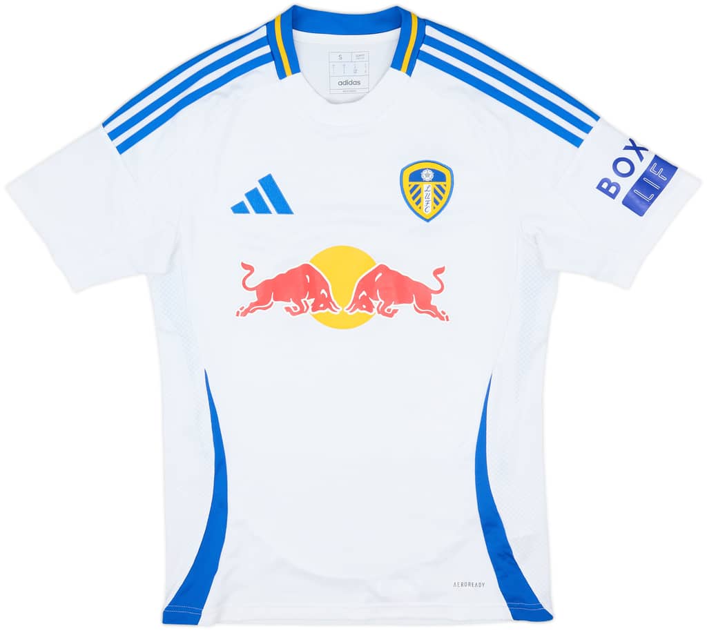2024-25 Leeds Home Shirt - 8/10 - (S)
