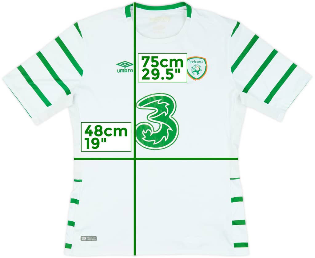 2016-17 Ireland Away Shirt - 7/10 - (L)