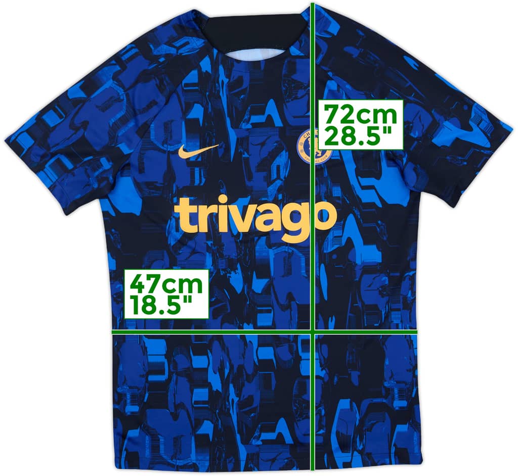 2023-24 Chelsea Nike Training Shirt - 9/10 - (M)