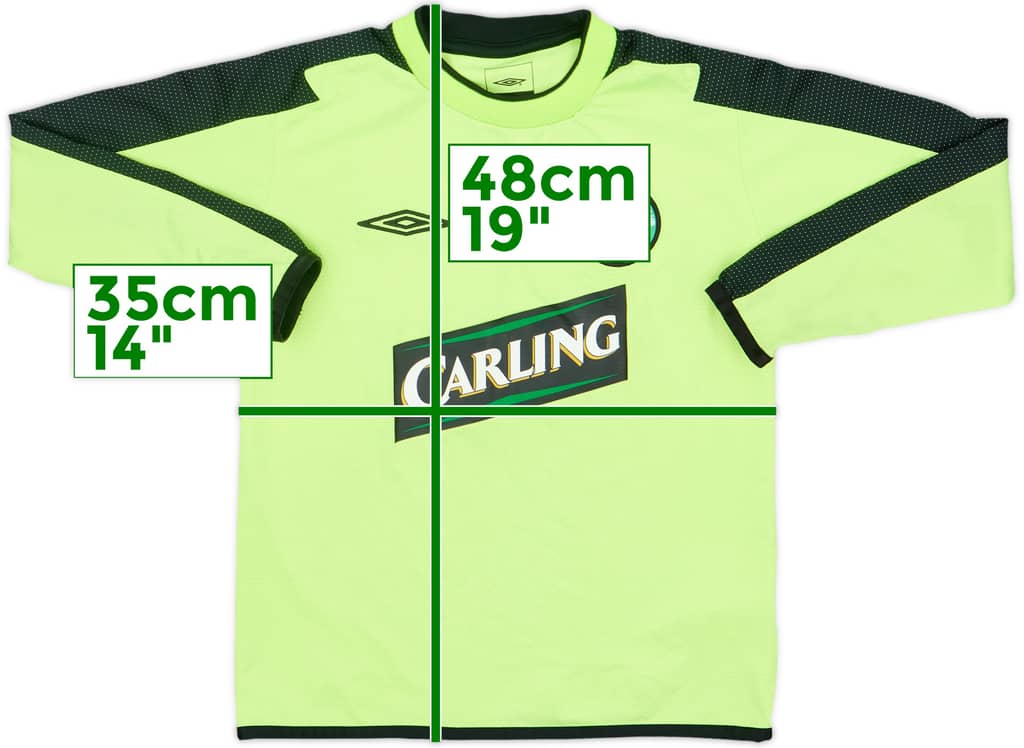 2004-05 Celtic GK Shirt - 7/10 - (4-5 Years)