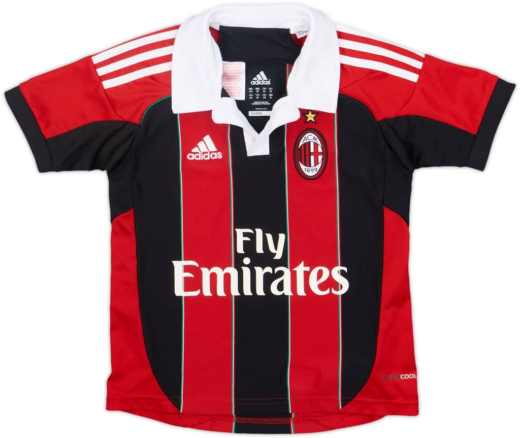 2012-13 AC Milan Home Shirt - 6/10 - (S.Boys)
