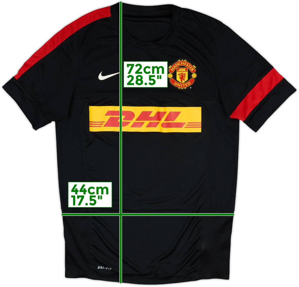 2012-13 Manchester United Nike Training Shirt - 5/10 - (M)