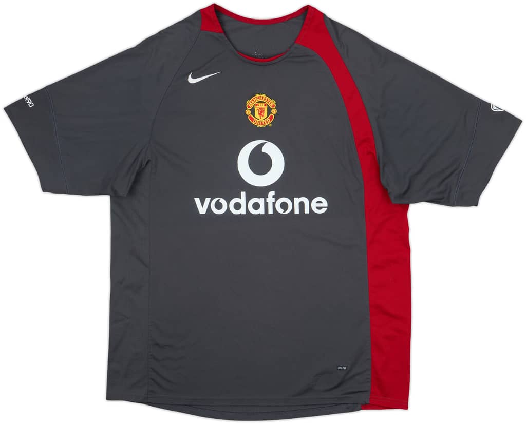 2004-05 Manchester United Nike Training Shirt - 7/10 - (L)